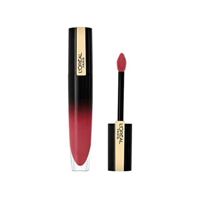 L'Oréal Brilliant Signature Lipstick - 302 Be Outstanding - OhYouLuckyDuck.com.au