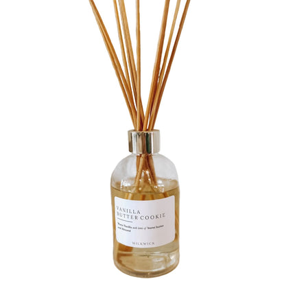 Milkwick Vanilla Butter Cookie Reed Diffuser 200mL
