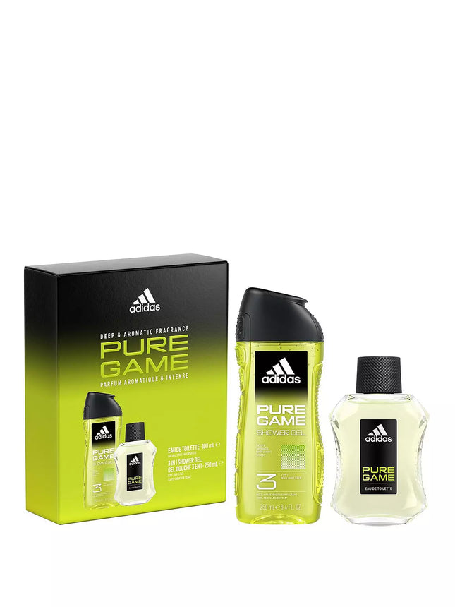 Adidas Pure Game 100ml EDT & 250ml Shower Gel Giftset - OhYouLuckyDuck.com.au