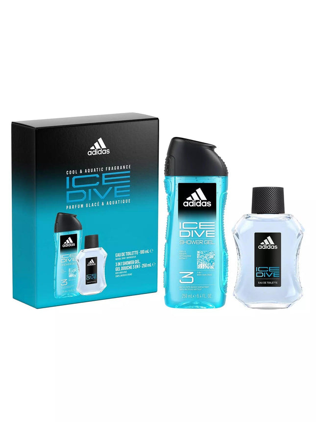 Adidas Ice Dive EDT 100 ml + SG 250 ml - OhYouLuckyDuck.com.au
