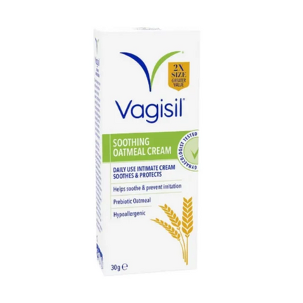 Vagisil Soothing Oatmeal Cream 30g - OhYouLuckyDuck.com.au