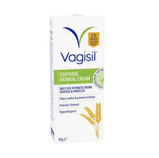 Vagisil Soothing Oatmeal Cream 30g - OhYouLuckyDuck.com.au