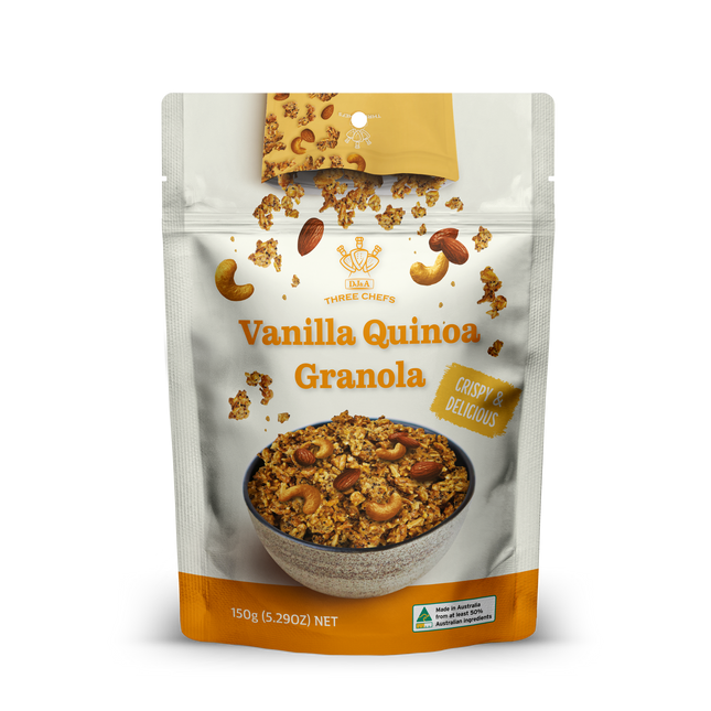 DJ&A Vanilla Quinoa Granola 150G