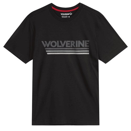 Wolverine Classic S/S Stripes Graphic Tee Black 3XL