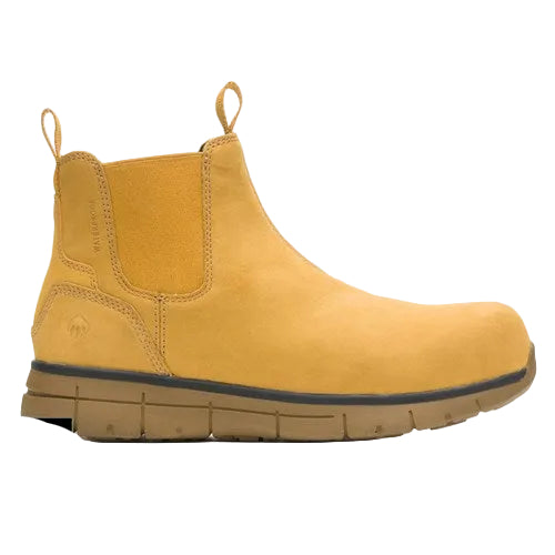 Wolverine Rigger Romeo Elastic Sided Safety Boots Wheat