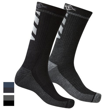 Wicktx Bamboo Copper Reflective Socks Black Marle