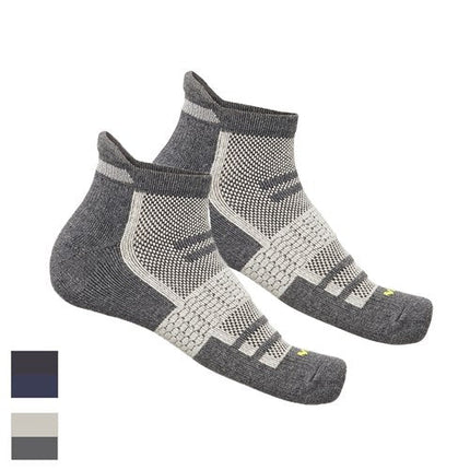 WickTX Moisture Wicking 2x Pack Ankle Coal Marle/Light Grey