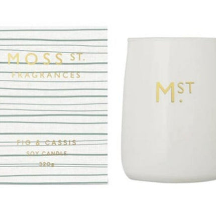 Moss St. Fragrances Fig and Cassis Soy Scented Candle 320G