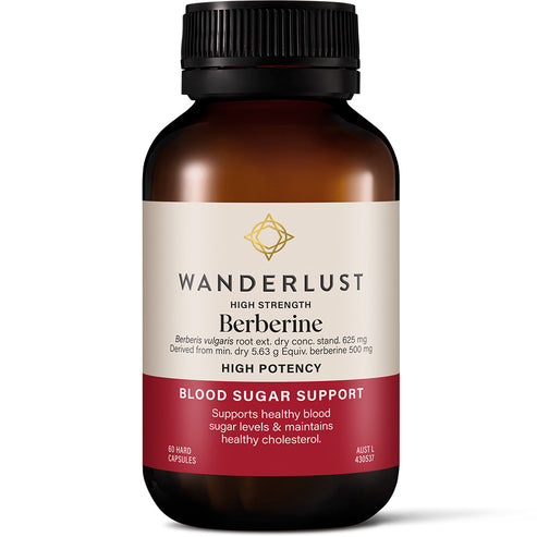 Wanderlust High Strength Berberine 60 Capsules