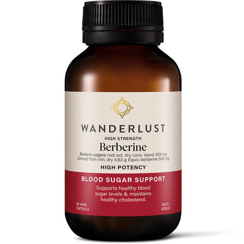 Wanderlust High Strength Berberine 60 Capsules