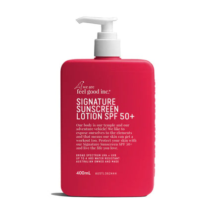 We Are Feel Good Signature Sunscreen Lotion SPF50 + 400Ml