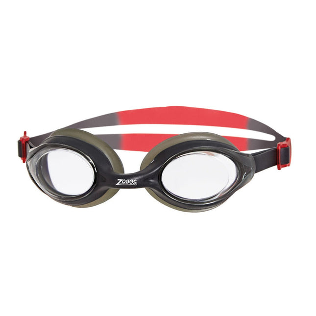 Zoggs Bondi Goggle Grey and Red Adult Fitness