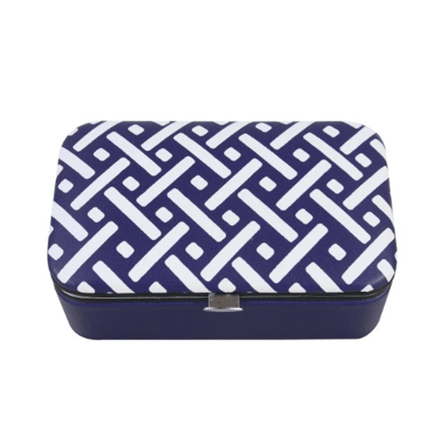 Wicked Sista Geo Weave Deluxe Jewellery Travel Case - OhYouLuckyDuck.com.au