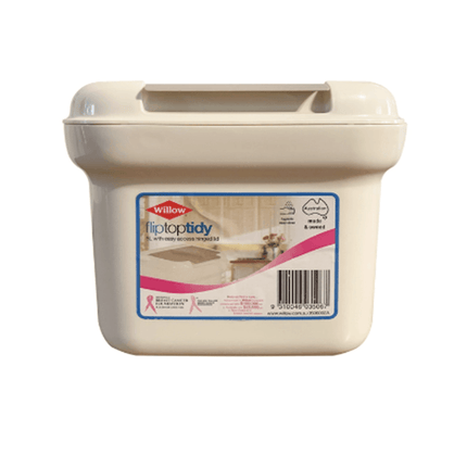 Willow 5L Flip Top Tidy Bin (Carton Of 6) - OhYouLuckyDuck.com.au