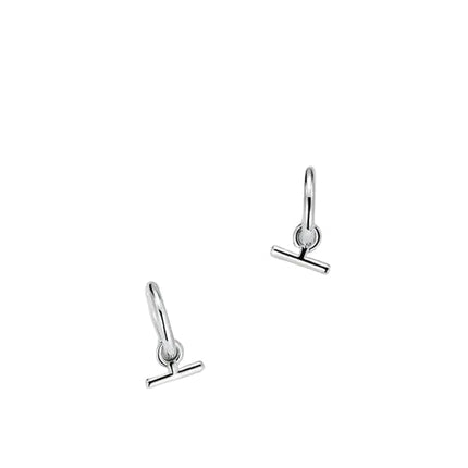 Zafino Winnie Silver Hoop Earrings 10MM