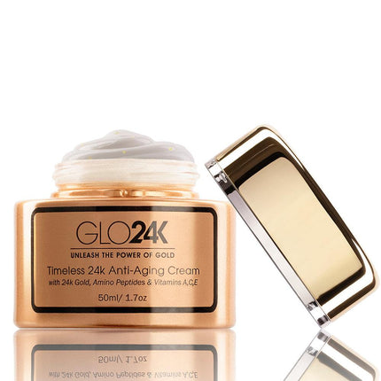 GLO24K Timeless 24k Anti-Aging Cream 50ml - OhYouLuckyDuck.com.au