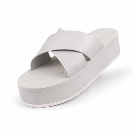 Indosole Women Cross Sneaker Sole Sea Salt Sea Salt Sole Size 6 to 7