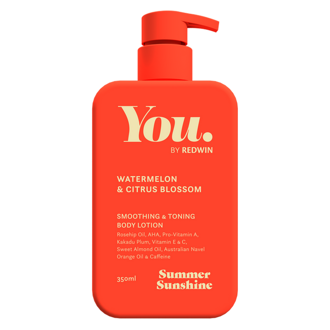 Redwin You Summer Sunshine Body Lotion 350ml - OhYouLuckyDuck.com.au