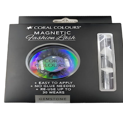 Coral Colours Magnetic Eyelash Multi Diamonte
