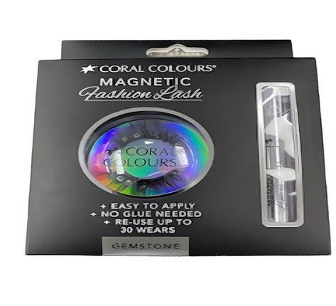 Coral Colours Magnetic Eyelash Multi Diamonte