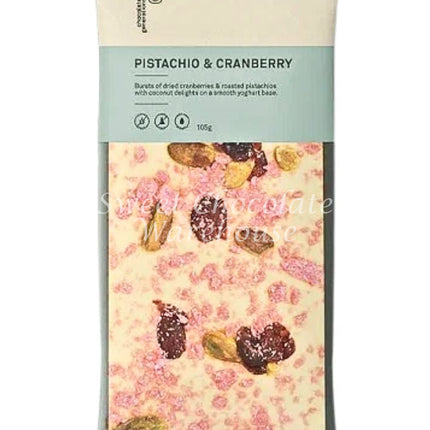 Chocolate Generations Pistachio And Cranberry White Chocolate Artisan Cookie Bites 105g