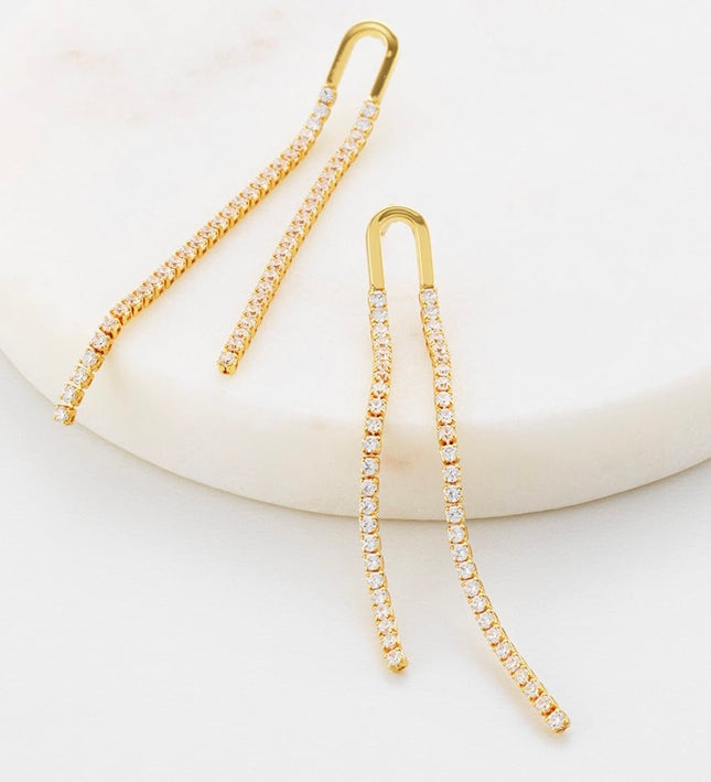 Zafino Hazel Earrings Gold