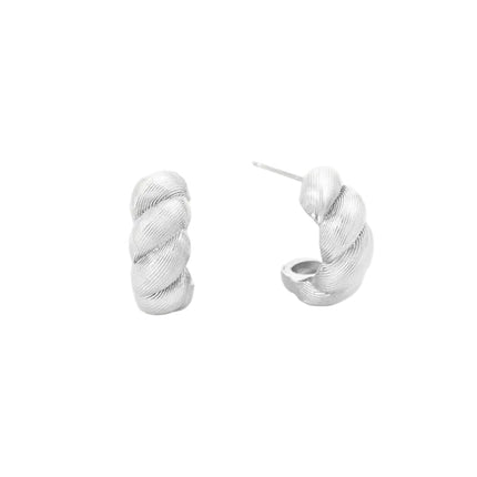 Zafino Olivia Hoop Silver
