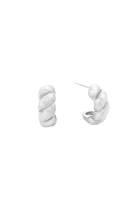 Zafino Olivia Hoop Silver