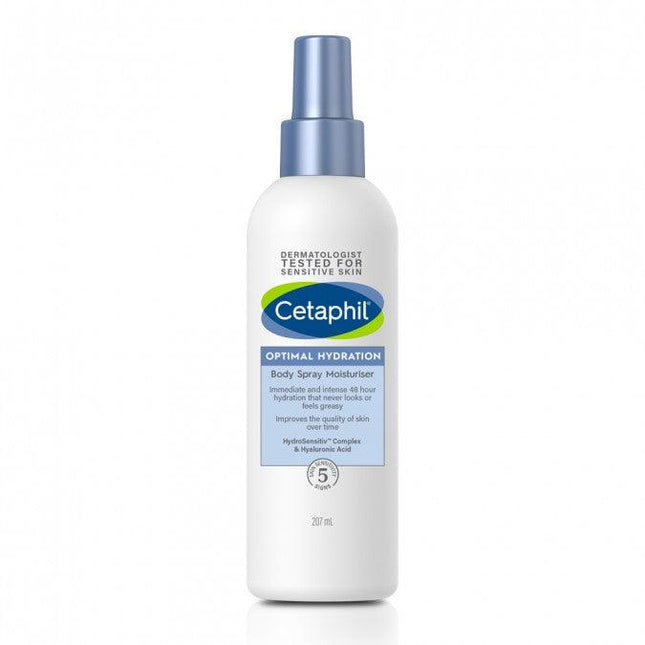 Cetaphil Optimal Hydration Body Spray Moisturiser 207ML - OhYouLuckyDuck.com.au