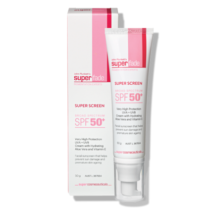John Plunkett's SuperFade Super Screen SPF 50+ 50g