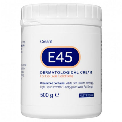 E45 Dermatological Cream Tub 500g - OhYouLuckyDuck.com.au