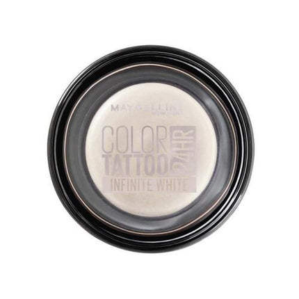 Maybelline Color Tattoo 24HR Eyeshadow 45 Infinite White - OhYouLuckyDuck.com.au