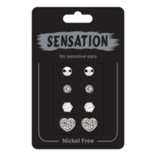 Adnohr 15977 Sensation Crystal Heart Rhodium