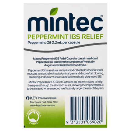 Mintec Caps 60 - OhYouLuckyDuck.com.au