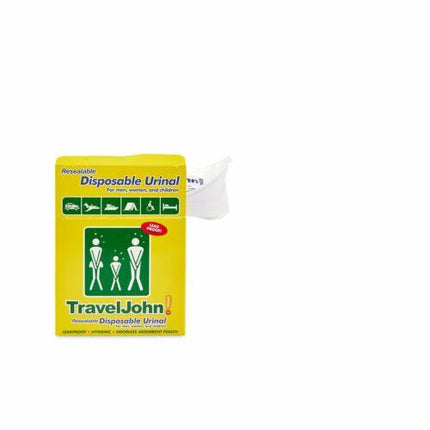 Travel John Resealable Disposable Urinal - Pack of 3 - OhYouLuckyDuck.com.au