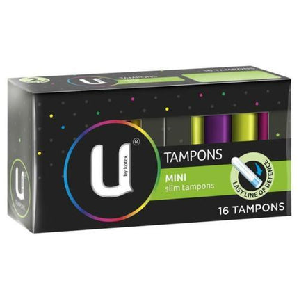 U By Kotex Tampons Mini 16 - OhYouLuckyDuck.com.au