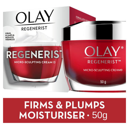 Olay Regenerist Advanced Anti-Ageing Micro-Sculpting Face Cream Moisturiser 50g - OhYouLuckyDuck.com.au