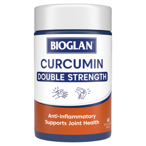 Bioglan Curcumin Double Strength 1200MG Tabs 40 - OhYouLuckyDuck.com.au