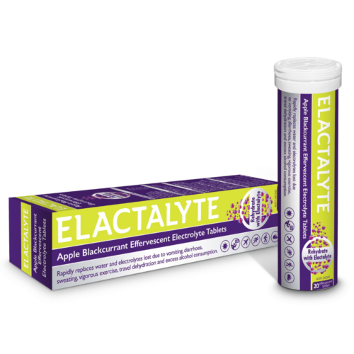 Elactalyte Apple Blackcurrant 20 Effervescent Tablets - OhYouLuckyDuck.com.au