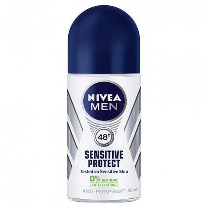 Nivea Men Sensitive Protect Roll-On Deodorant 50ml - OhYouLuckyDuck.com.au