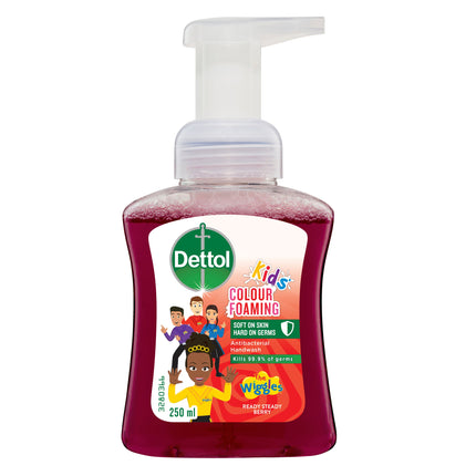 Dettol Kids Colour Foaming Hand Wash Berry 250ML