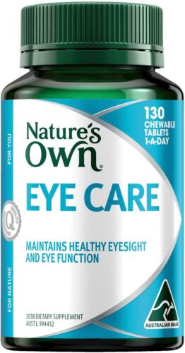 Nature's Own Eye Care 130 Chewable Tablets - OhYouLuckyDuck.com.au