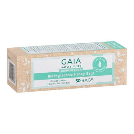 Gaia Natural Baby Biodegradable Nappy 50 Pack - OhYouLuckyDuck.com.au