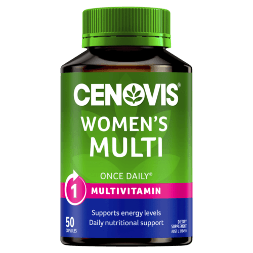 Cenovis Womens Multi Once Daily 50 Capsules - OhYouLuckyDuck.com.au
