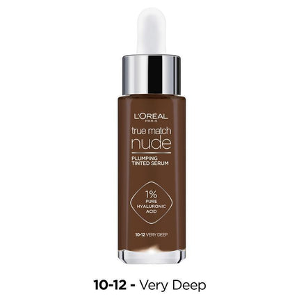 L'Oreal Paris True Match Foundation Serum Very Deep 10-12 - OhYouLuckyDuck.com.au