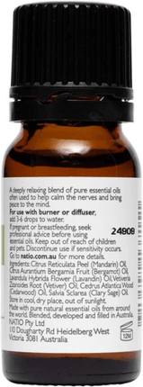 Natio Calm Essential Oil Blend 10ml - OhYouLuckyDuck.com.au