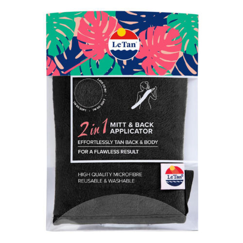 Le Tan 2in1 Back Application Mitt - OhYouLuckyDuck.com.au