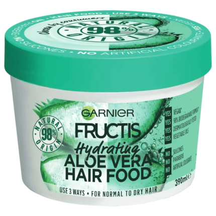 Garnier Fructis Hydrating Aloe Vera Hair Food 390ml - OhYouLuckyDuck.com.au