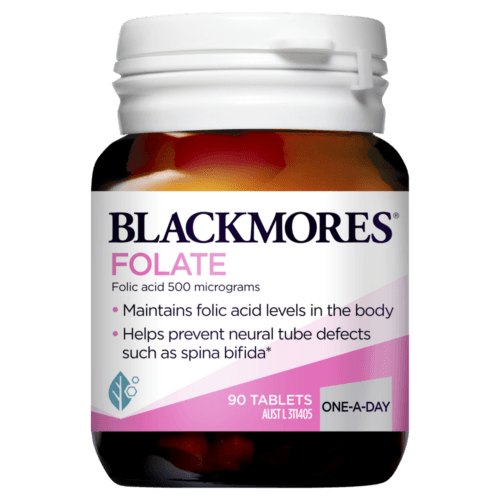 Blackmores For Women Folate 500mcg 90 Tablets - OhYouLuckyDuck.com.au