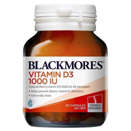 Blackmores Vitamin D3 1000IU 60 Capsules - OhYouLuckyDuck.com.au